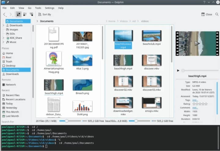 Lançado KDE Applications 20.08