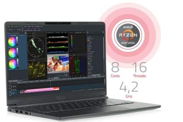 Laptop Linux TUXEDO Pulse 14 baseado em AMD pesa apenas 1.1Kg