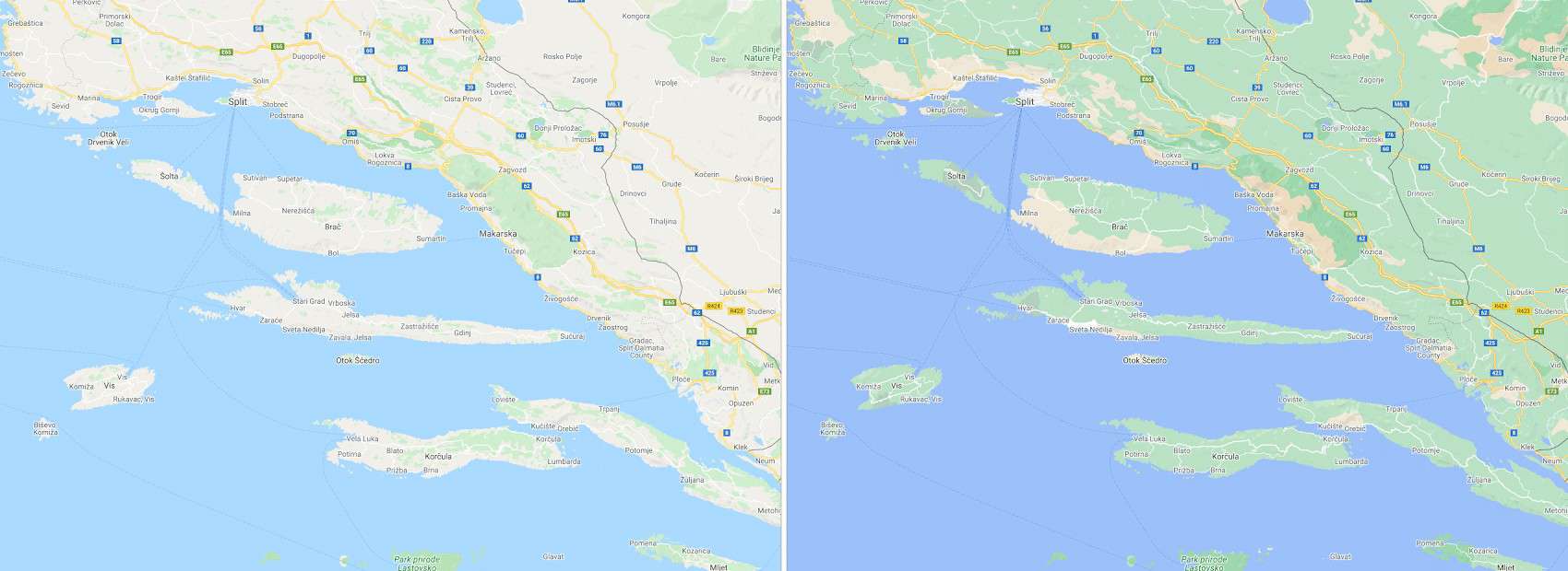 Google Maps disponibiliza melhorias visuais