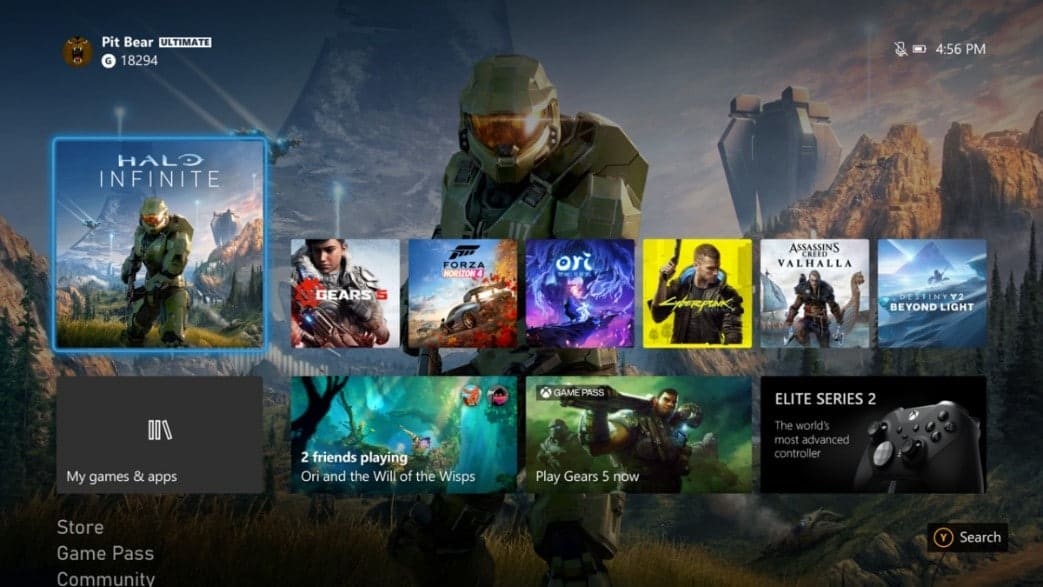 Xbox One e Xbox Series X ganham aparência nova e uma experiência simplificada