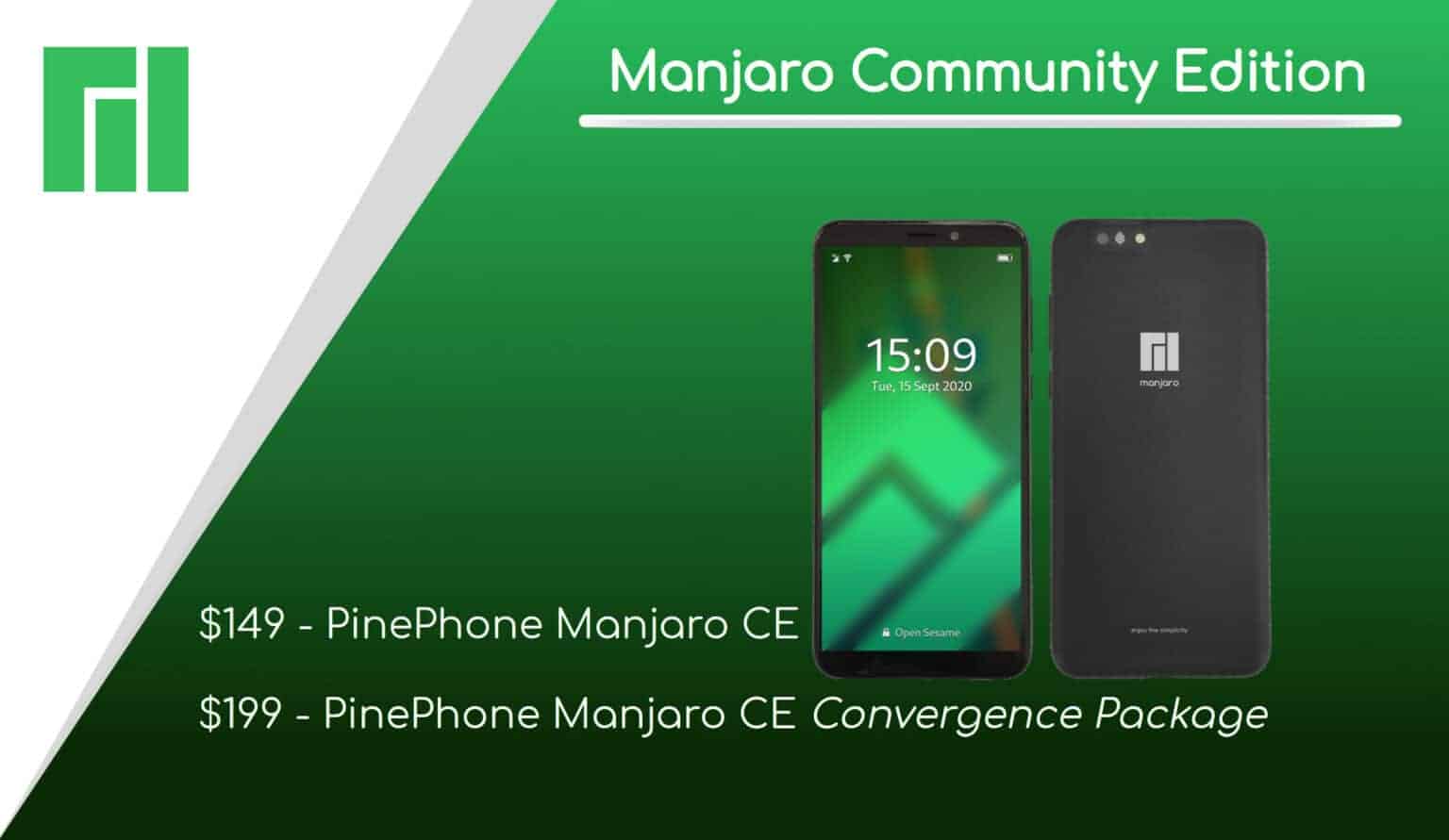 PinePhone com Manjaro chegará em setembro custando 149 dólares