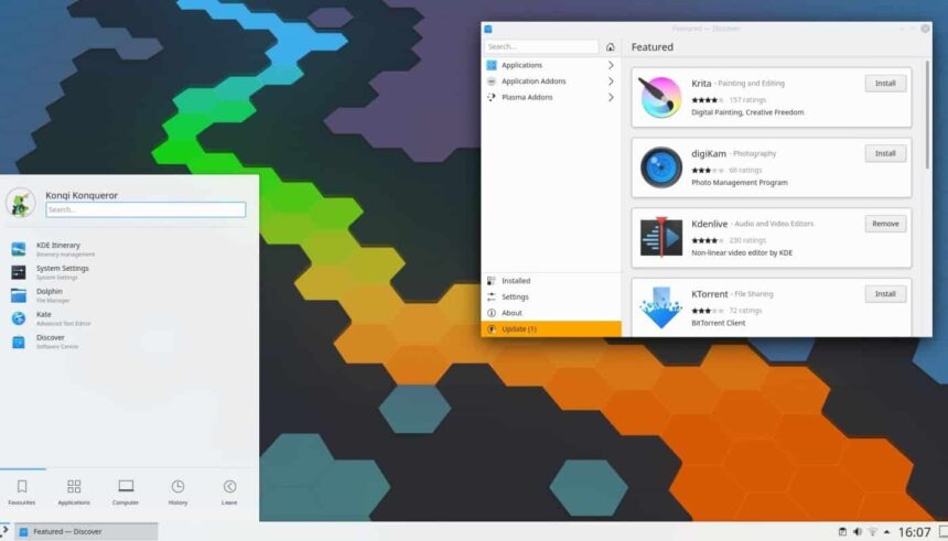 KDE Plasma 5.19.5 chega como última atualização desta série