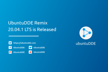 UbuntuDDE (Deepin) Remix 20.04.1 lançado