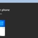 Aplicativo Seu Telefone da Microsoft está testando uma opção “enviado do telefone” para compartilhar links, imagens e notas