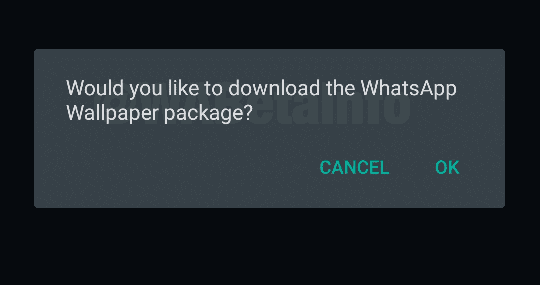 WhatsApp permitirá que os usuários definam papéis de parede diferentes para cada chat