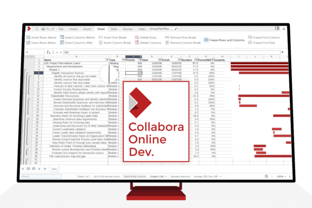 Collabora Online Development Edition versão 6.4 tem novo visual