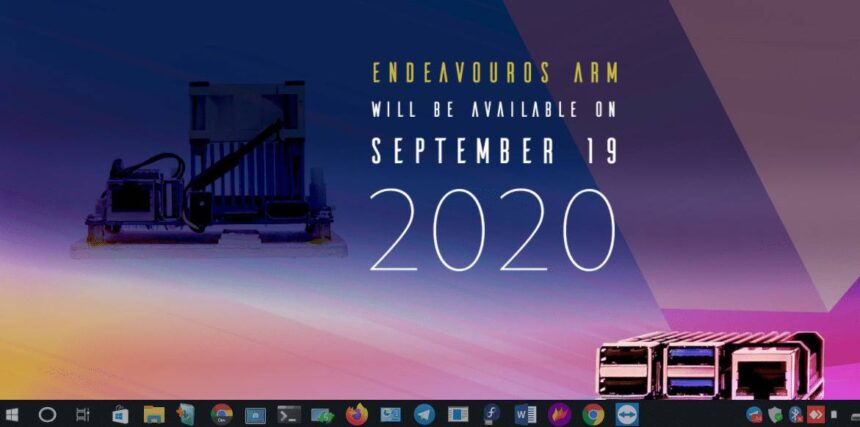 EndeavourOS lançará em breve distro para CPUs ARM