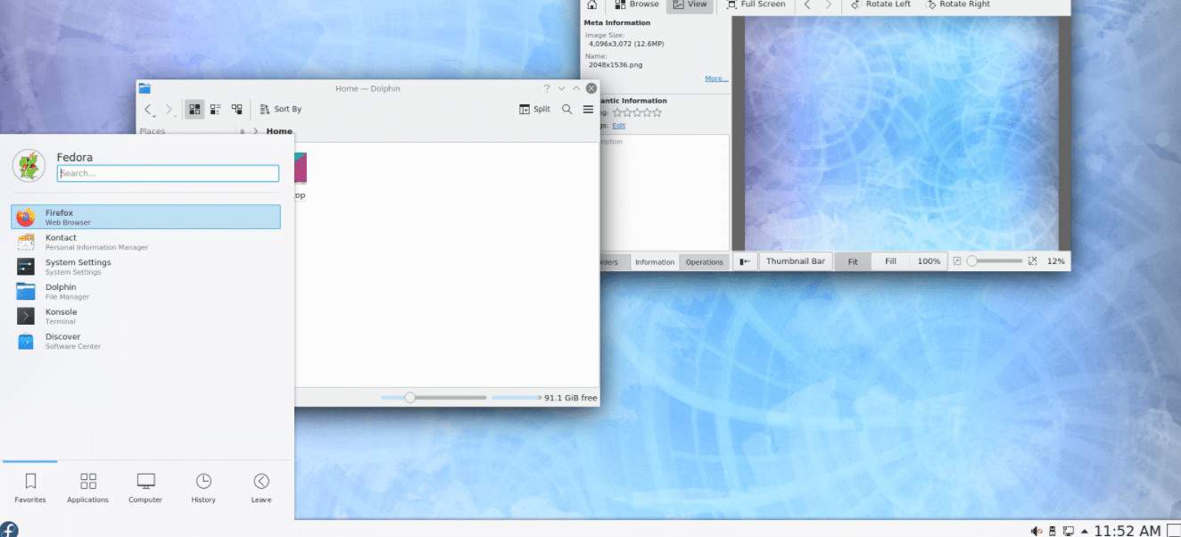 Fedora 34 KDE Spin planeja mudança para Wayland