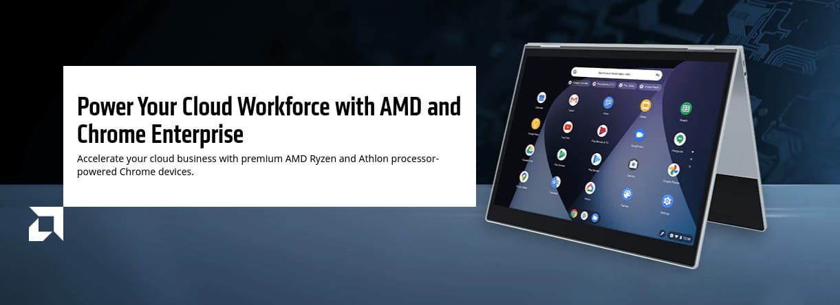 AMD anuncia processadores móveis AMD Ryzen e Athlon 3000 C-Series para Chromebooks