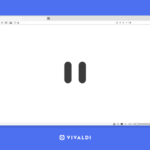 Navegador Vivaldi Web permite que você pause a Internet