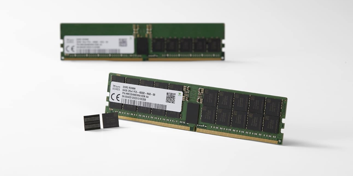 SK Hynix lança os primeiros módulos DRAM DDR5