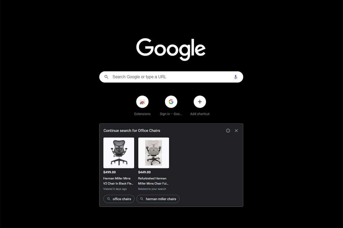 Google Chrome está testando anúncios na página "Nova guia"