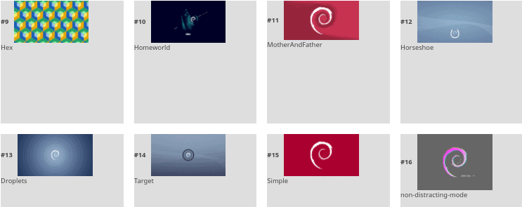 Aberta votação para escolha da arte padrão do Debian 11