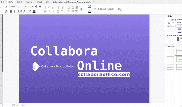 Collabora Online 6.4 Office Suite ganha nova aparência