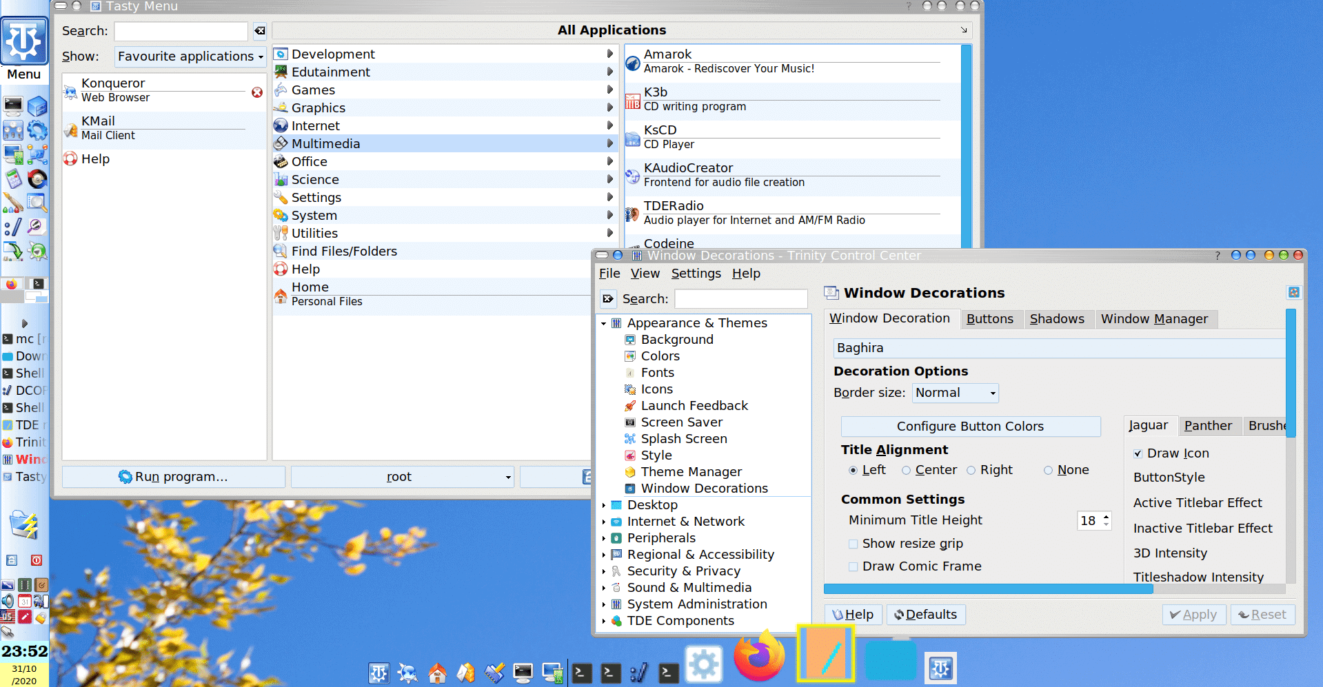Trinity Desktop 14.0.9 lançado como a mais nova versão do fork do KDE 3.5