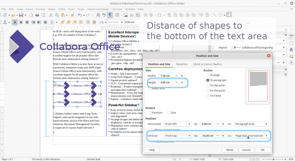 Collabora Office 6.4 chega ao celular e Chromebooks com nova aparência e modo escuro