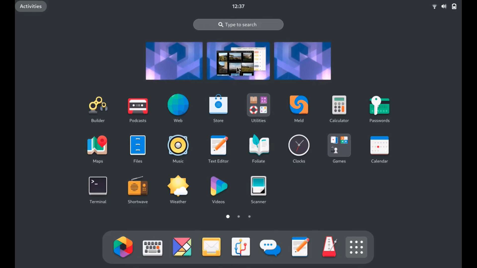 Navegação do espaço de trabalho no GNOME 40 agora é mais intuitiva