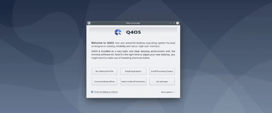 Lançado Q4OS 3.13 “Centaurus” LTS