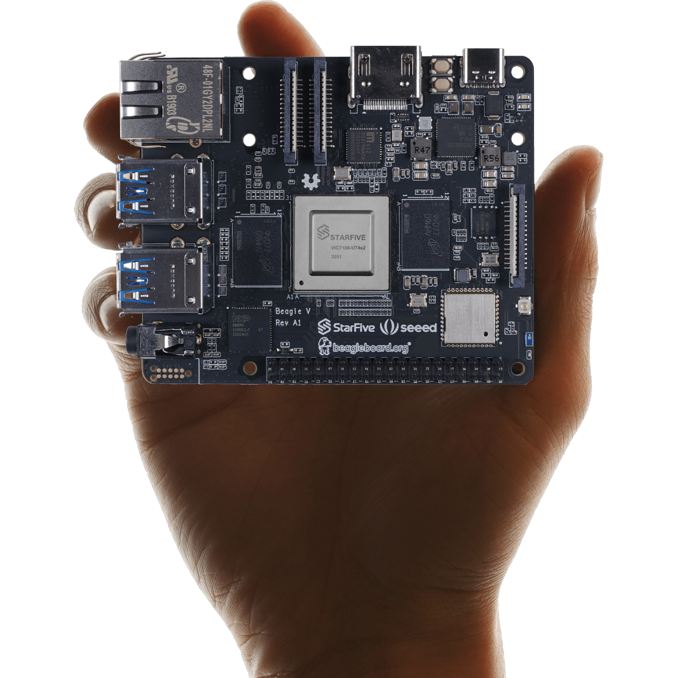 BeagleV: uma placa RISC-V acessível com suporte para Linux