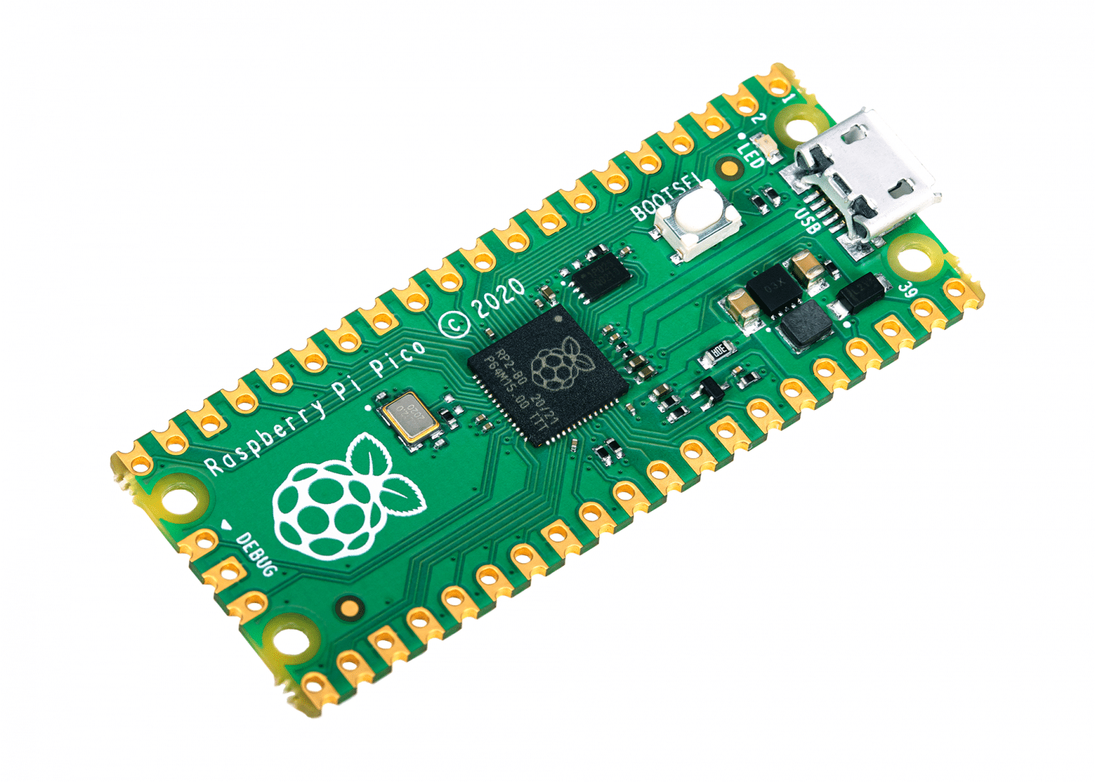 Raspberry Pi Foundation anunciou seu próprio chip microcontrolador