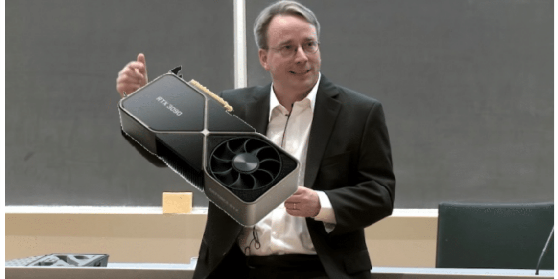 Linus Torvalds promete suporte NVIDIA RTX 30 "Ampere" no Linux 5.11
