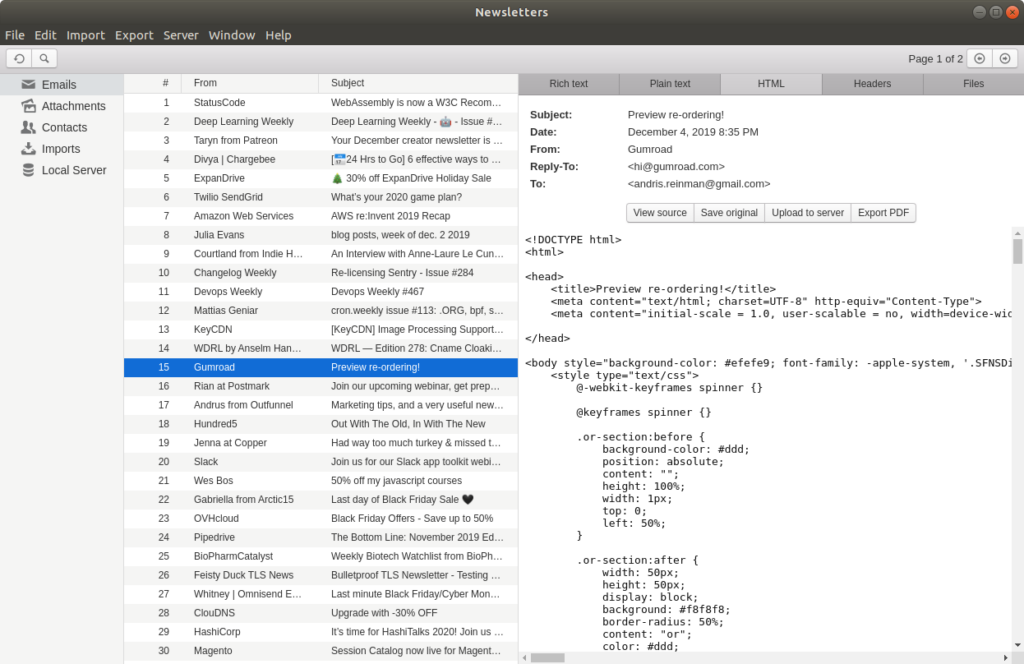 como-instalar-o-nodemailerapp-uma-ferramenta-de-depuracao-de-e-mail-no-ubuntu-linux-mint-fedora-debian