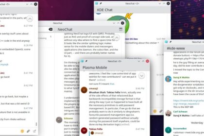 Cliente NeoChat Matrix do KDE obtém nova página de login, modo multimodal e edição de mensagens