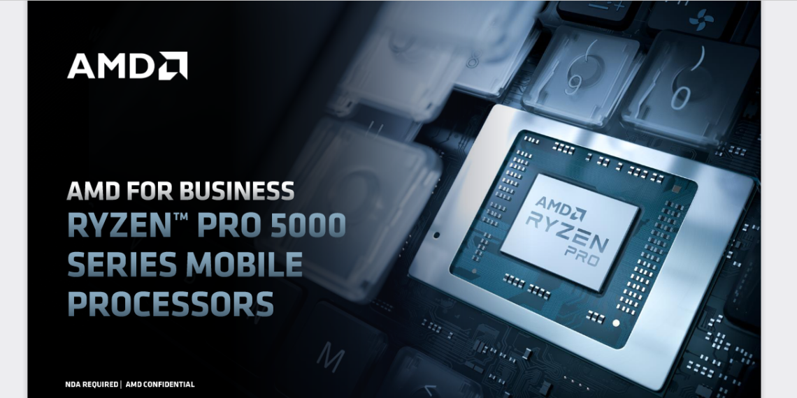 AMD anuncia processadores Ryzen Série 5000 com tecnologia PRO