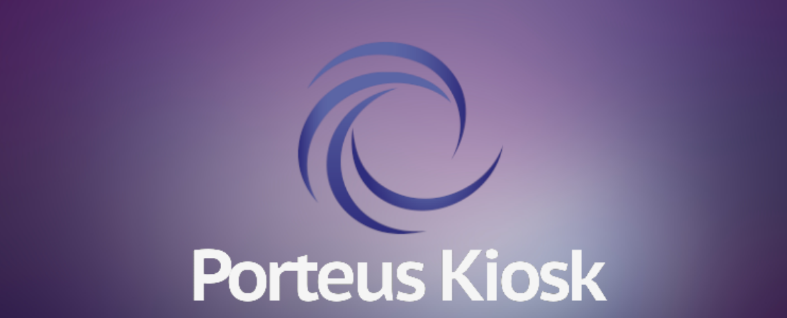 Porteus Kiosk 5.3 vem com hardware de decodificação de vídeo e teclado virtual