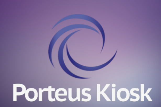 Porteus Kiosk 5.3 vem com hardware de decodificação de vídeo e teclado virtual