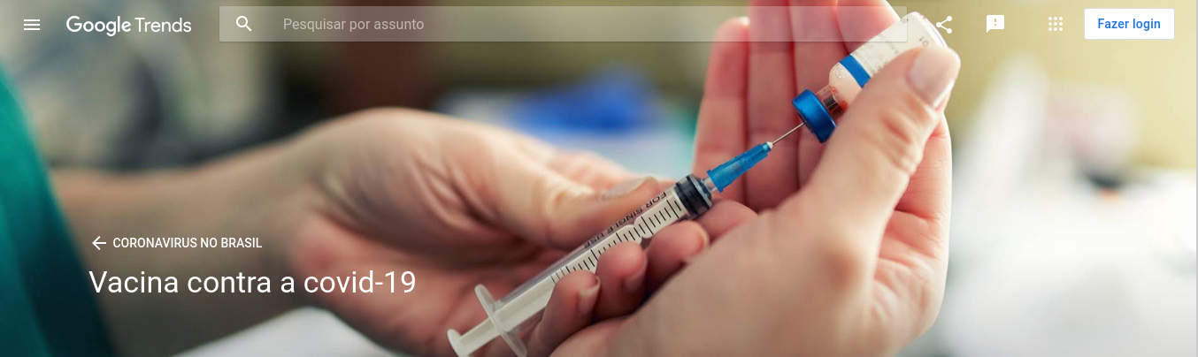 Busca do Google destaca informações de qualidade sobre vacina contra a COVID-19