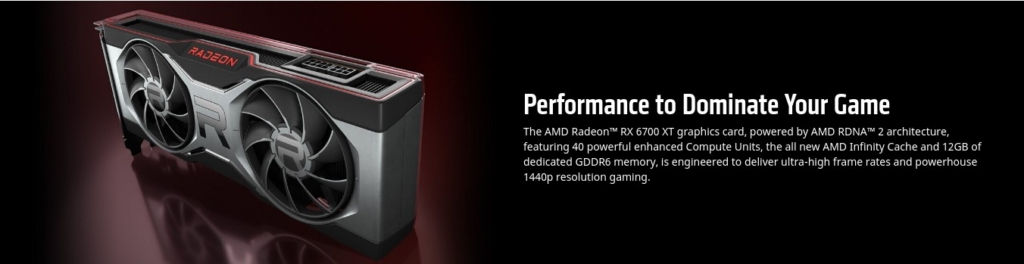 AMD apresenta placa de vídeo Radeon RX 6700 XT
