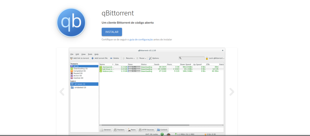 qBittorrent 4.3.4 ganha suporte para Ubuntu 18.04 LTS e muito mais