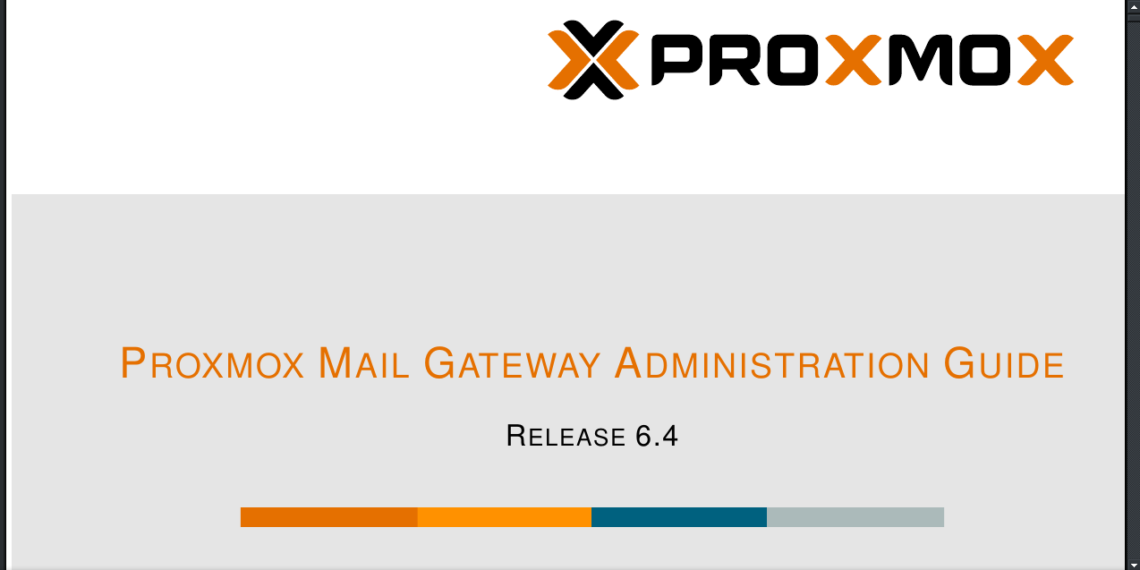 Lançado Proxmox Mail Gateway 6.4
