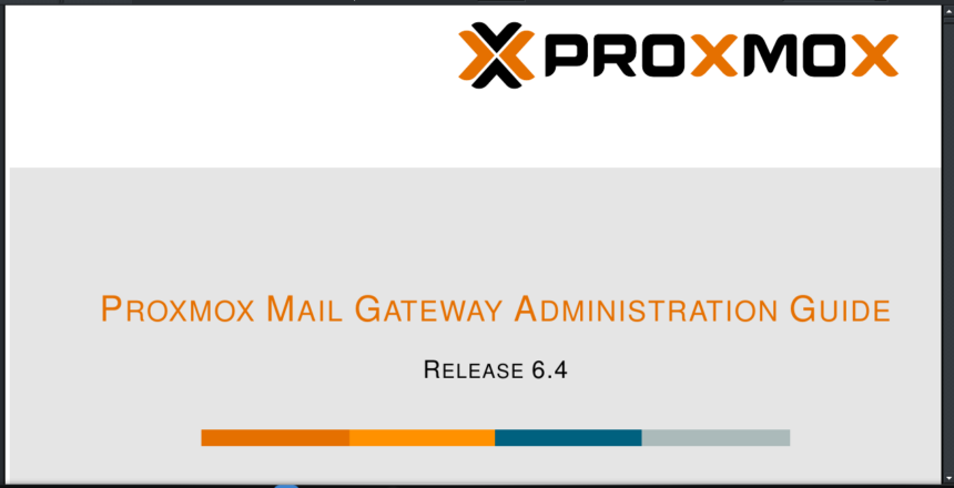 Lançado Proxmox Mail Gateway 6.4