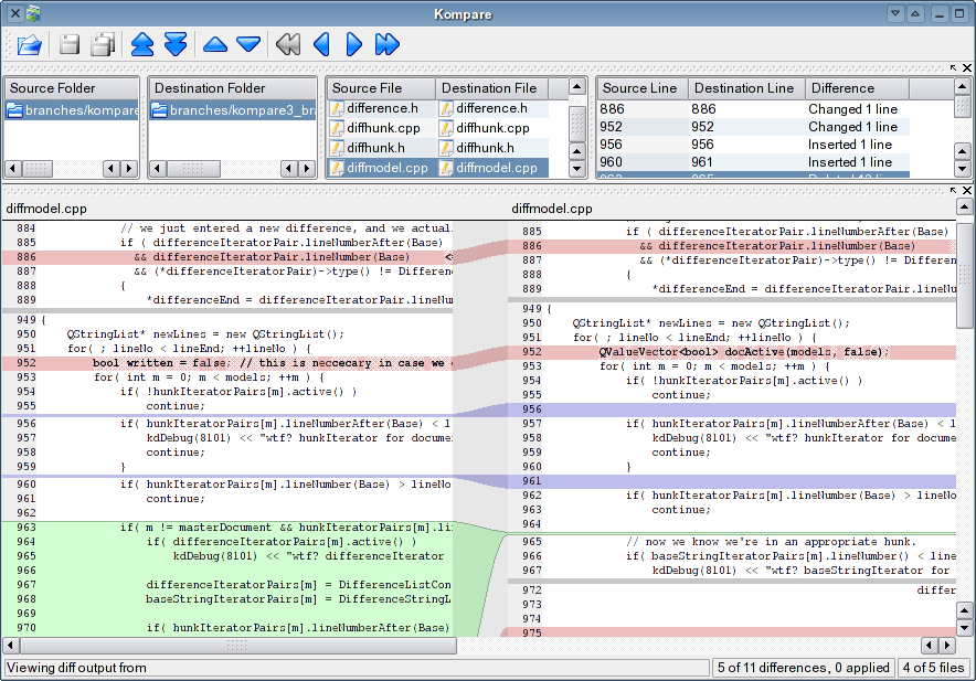 como-instalar-o-kompare-um-comparador-de-diferencas-entre-arquivos-no-ubuntu-linux-mint-fedora-debian