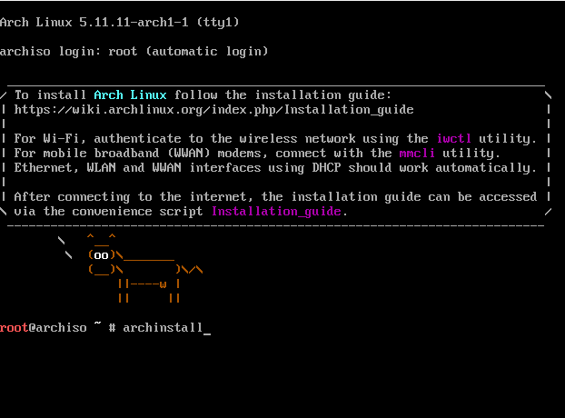 Como instalar o Arch Linux usando o script "archinstall"em 2021!
