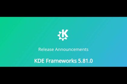 KDE Frameworks 5.81 lançado com KHamburgerMenu e outras novidades