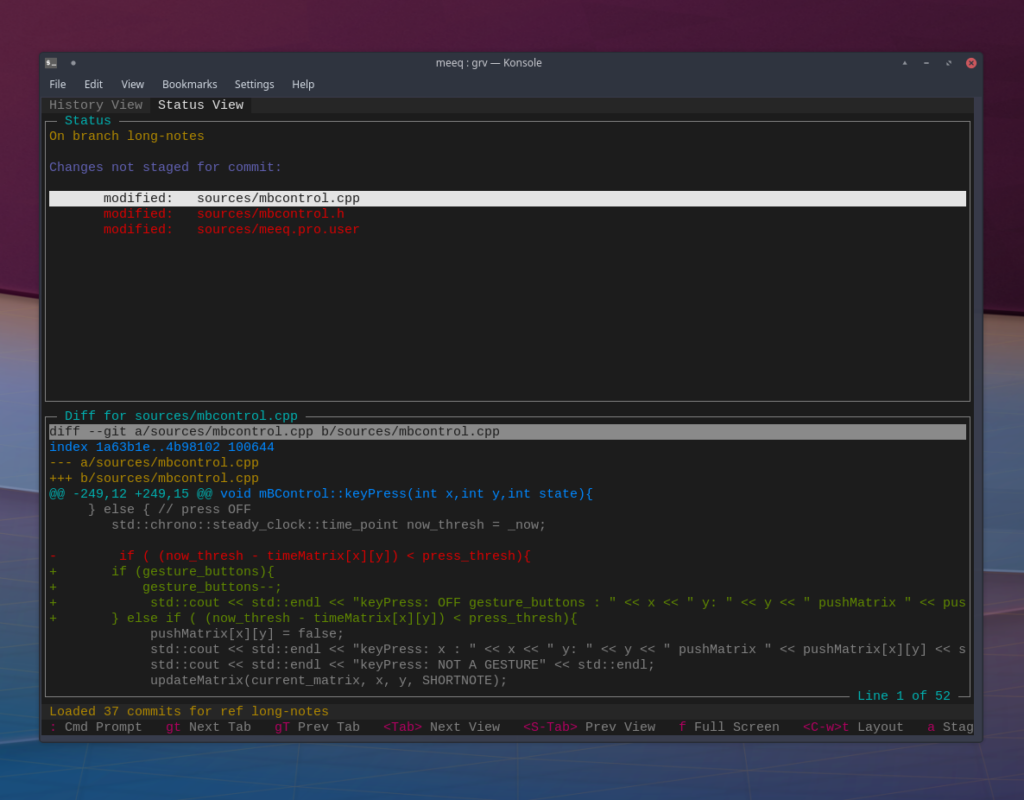 como-instalar-o-grv-uma-interface-baseada-em-terminal-para-visualizar-repositorios-git-no-ubuntu-linux-mint-fedora-debian