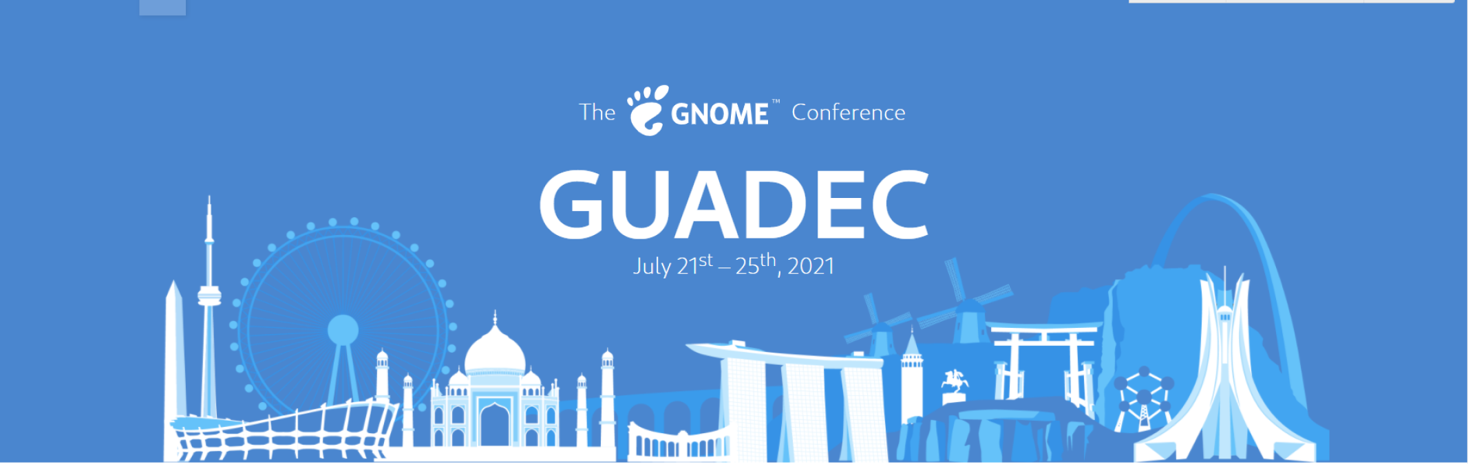 GNOME 43 é tema da GUADEC Conference 2022 que acontece de 20 a 25 de julho no México