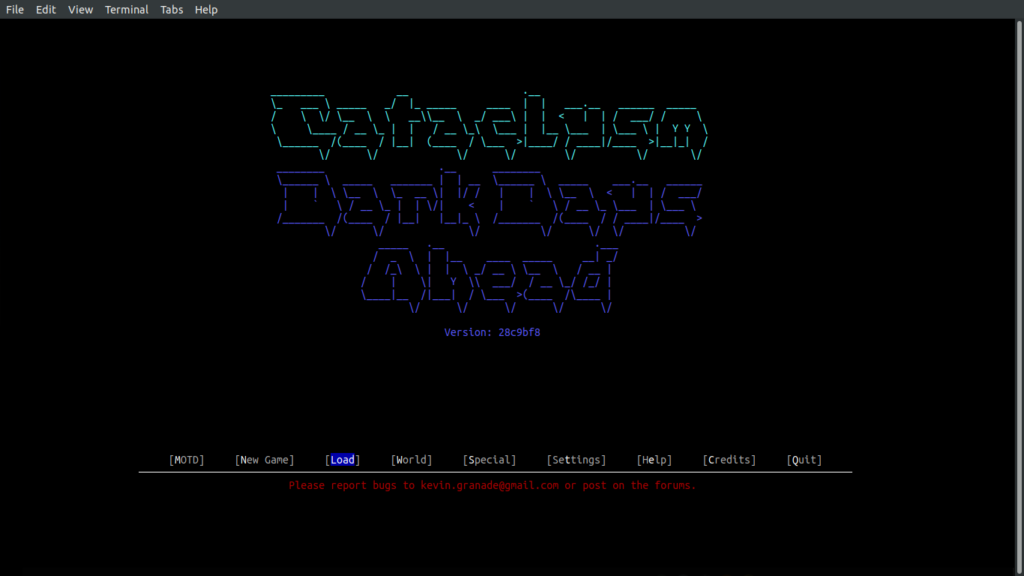 como-instalar-o-cataclysm-dark-days-ahead-um-jogo-pos-apocaliptico-no-ubuntu-linux-mint-fedora-debian
