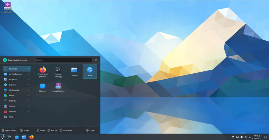 KDE Plasma 5.22.5 lançado com várias correções de bugs