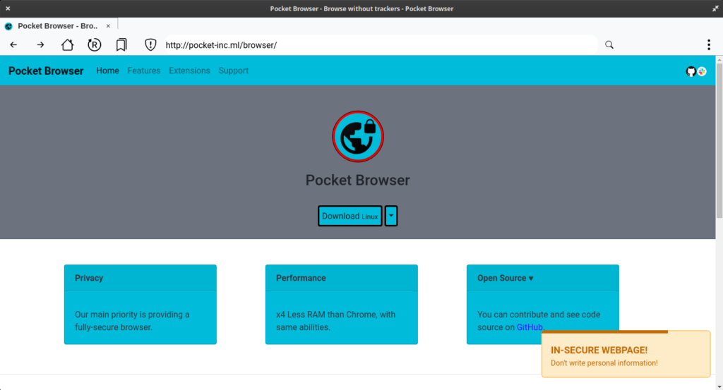 como-instalar-o-pocket-browser-um-navegador-web-com-foco-em-privacidade-no-ubuntu-linux-mint-fedora-debian