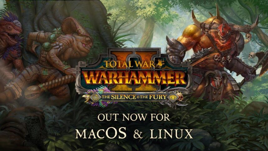 Total War: WARHAMMER II - The Silence & The Fury está disponível para Linux