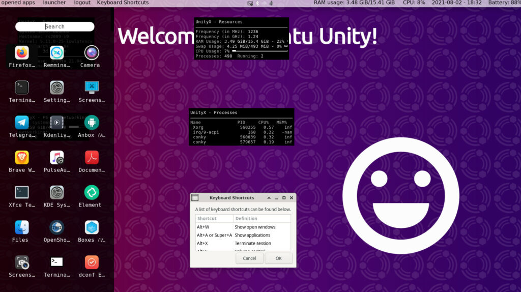 Distribuição Linux UnityX Rolling permite experimentar as novidades do ambiente Unity 10