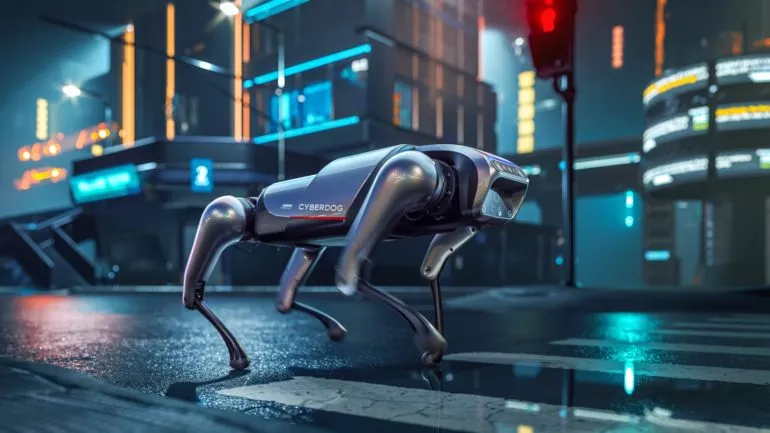 A Xiaomi acaba de lançar seu primeiro cão robô, o CyberDog