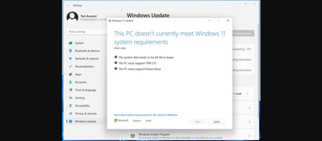 Windows 11 não pode mais ser instalado em máquinas virtuais Oracle Virtualbox