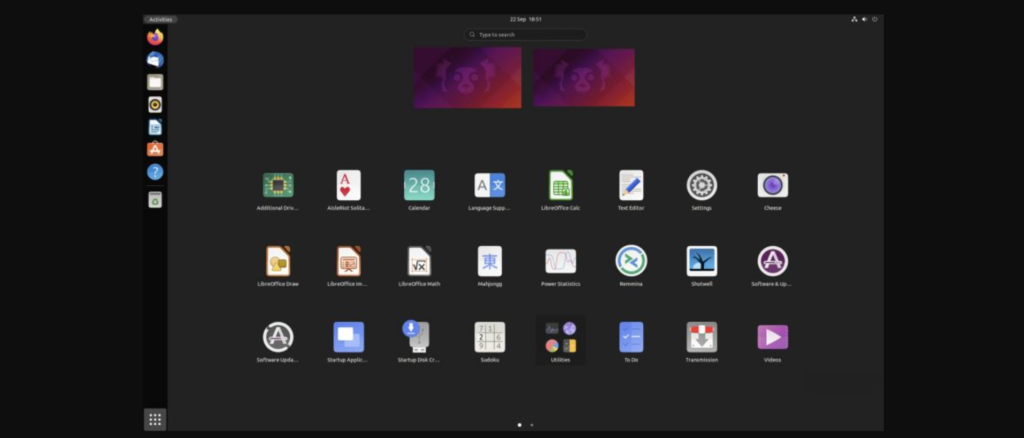 Distribuição Linux Ubuntu 21.10 Beta lançada 