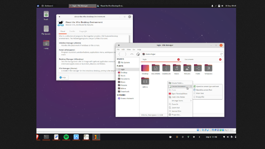Tema Yaru do Ubuntu agora é oficialmente compatível com o Xfce