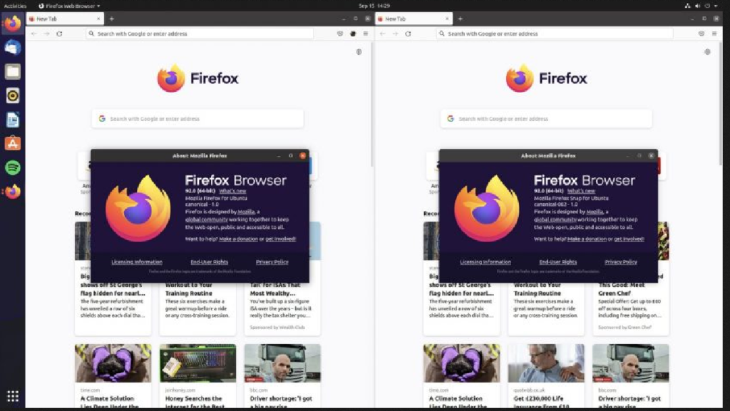 Distribuição Linux Ubuntu tornará o Firefox padrão na versão 21.10